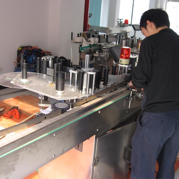 Siemens PLC automatisk merkemaskin med flaskeseparator for vannflasker