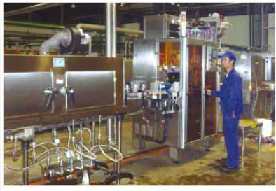 Vanntett og rustfast krympemuffemaskin for PVC- og PET-flasker