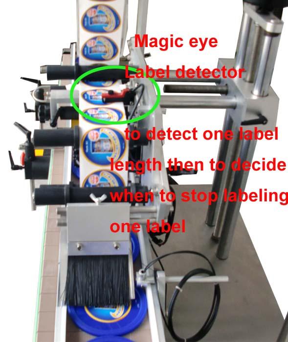 Poly Bag Flat Surface Label Applicator Tilpasset selvklebende klistremerke CE