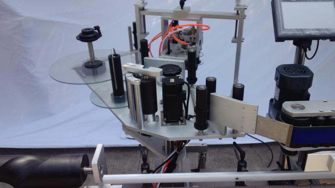 Etikettmaskin av plast for dobbeltsider eller enkeltsider 220V 1,5HP 50 / 60HZ