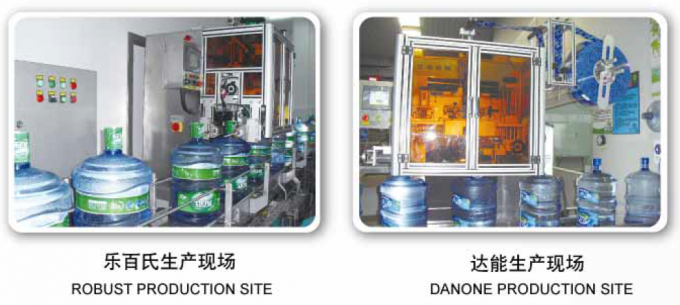 PET-flaske rustfritt stål krympemuffemerkemaskin for forskjellige flasker CE