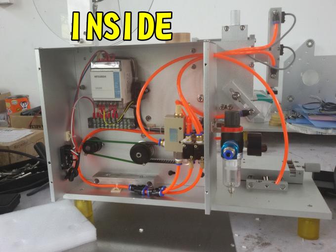 SUS304 Rustfritt stål Economy Double Side Sticker Merkemaskin for flaskemerking