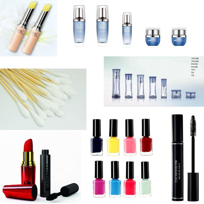 rund opp merkemaskin med kodemaskin, neglelakk etikettklistremerke for kosmetikk