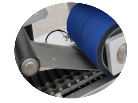 10 ml liten flaskemerkemaskin med sertifikat dobbeltlag etikett klistremerke