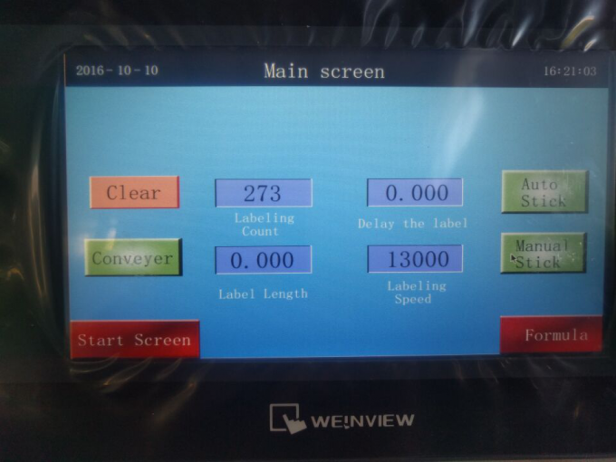 10-50 ml rund flaskehettemerkemaskin for leppestifter av kosmetikk