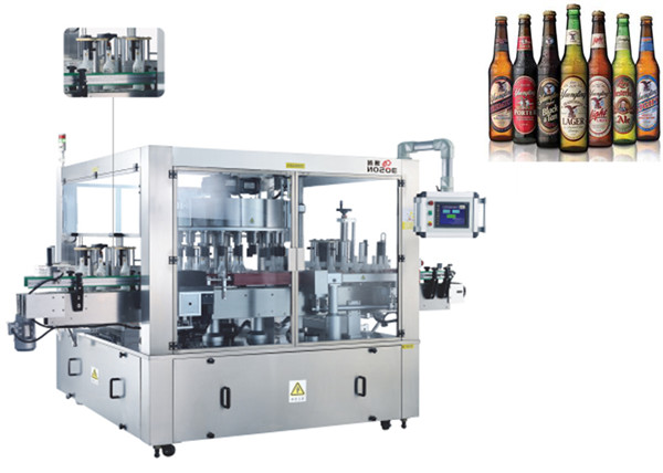 Three Faces Location aAutomatic Sticker Labelling Machine Rotary System Machinery