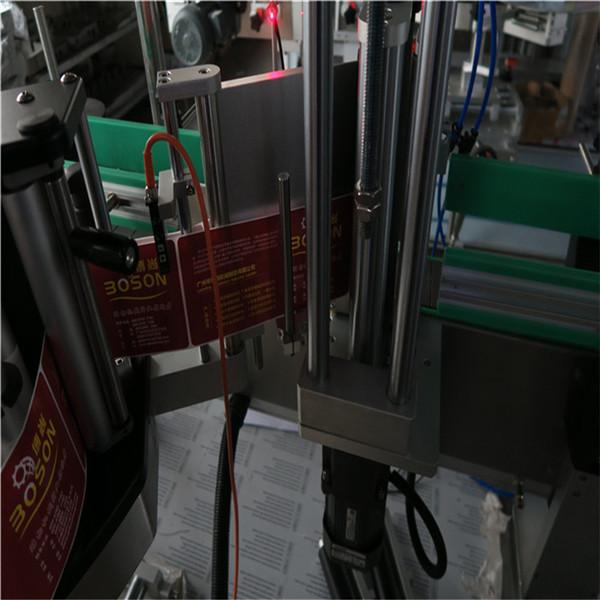 CE automatisk klistremerkemerking / trykkfølsom merkemaskin for flasker