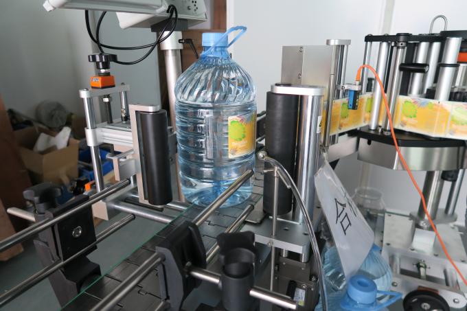 5L drikkevann rund flaske klistremerke merkemaskin, selvklebende etikett stikkmaskiner