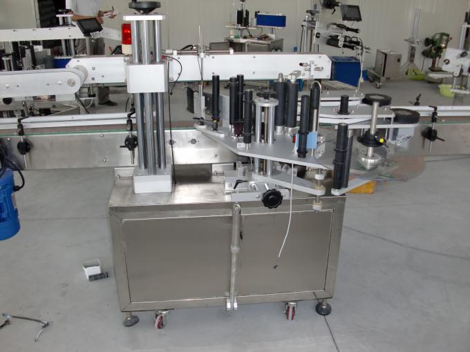Plast- og glassflasker PLC styrer automatisk servomotor for merking av dobbeltsidig klistremerke