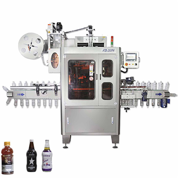 Hele kroppen rustfritt krympehylse merkemaskin høyhastighets 200BPM 3.5KW