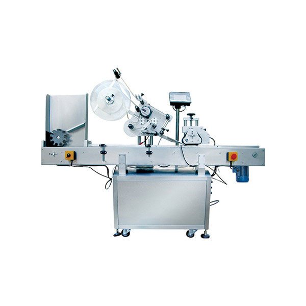 Høyhastighets SUS304 brosjyre hetteglassingsmaskin for 60 - 500 BPM PLC-kontroll