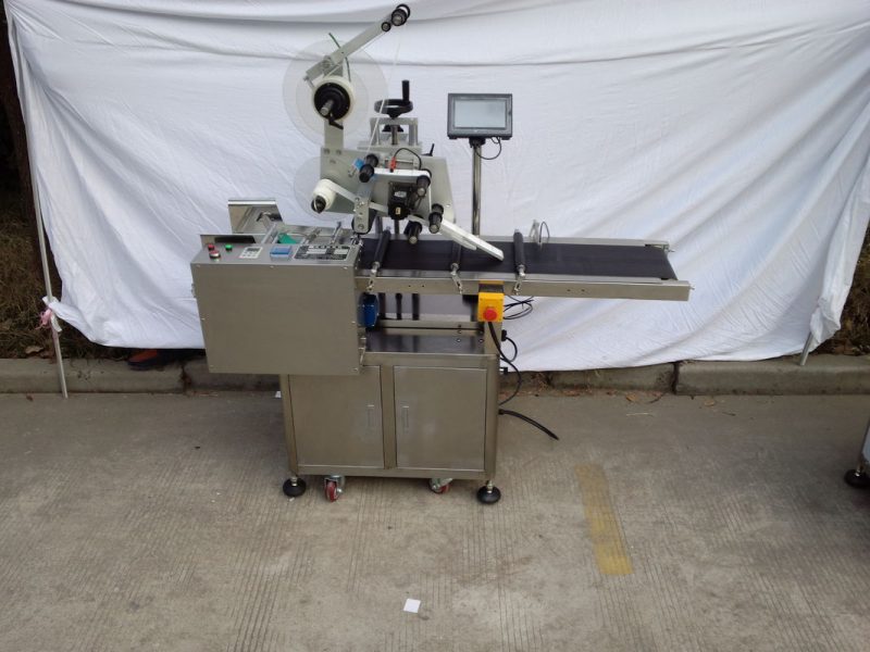 Kina håndpose papir flat overflate etikett applikator servomotor av Telta velkjente merkevareleverandør