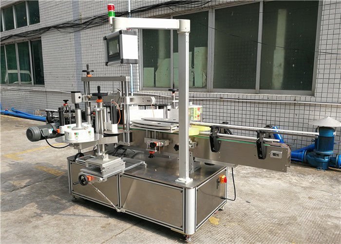 Kina sjampo flat flaske merkemaskin, selvklebende merkemaskin foran og bak leverandør