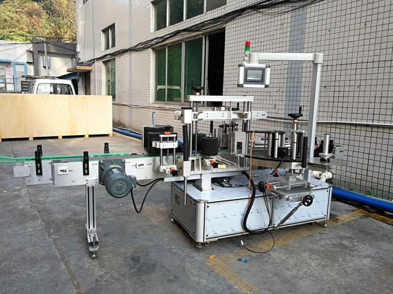 Kina etikettklistremerke foran og bak for leverandør av ovale og rektangulære flasker